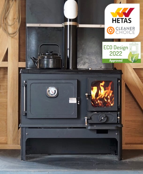 Little Range Stoves - Petite cuisinière à bois- 4,4kw - Rendement 85 %