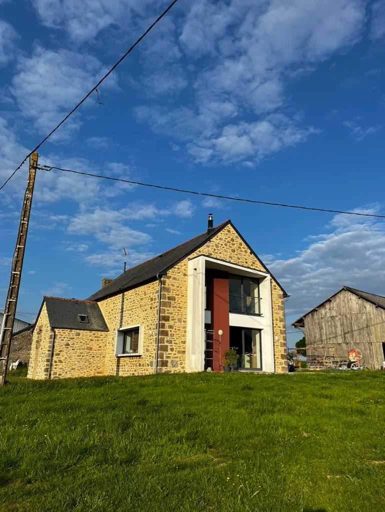 Photo de chantier de renovation bati ancien, Les Chantiers du Loup