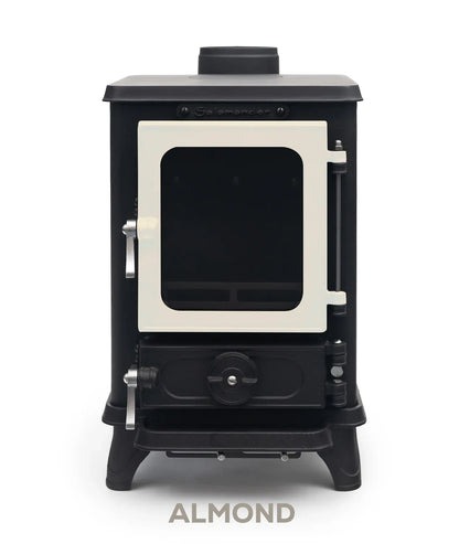 Petit poele a bois Salamander Stove avec porte coloree, vue 7