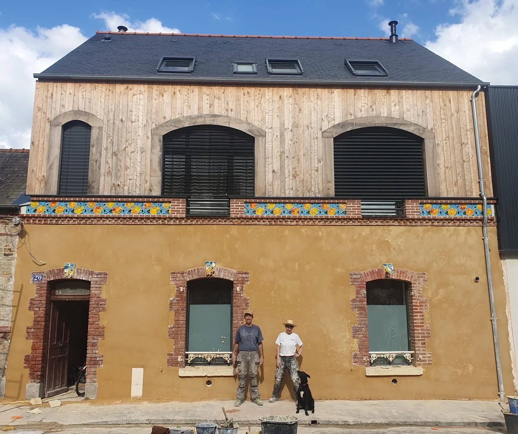 Chantier participatif de renovation, Les Chantiers du Loup