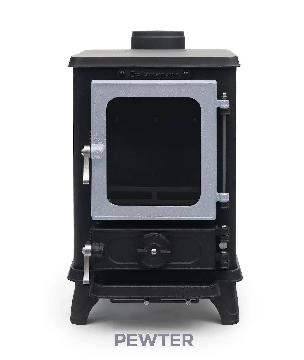 Salamander Stoves avec portes colorés