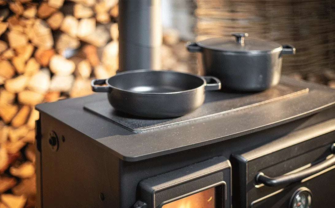 Dessus Cuisinière à bois Charnwood Haven 